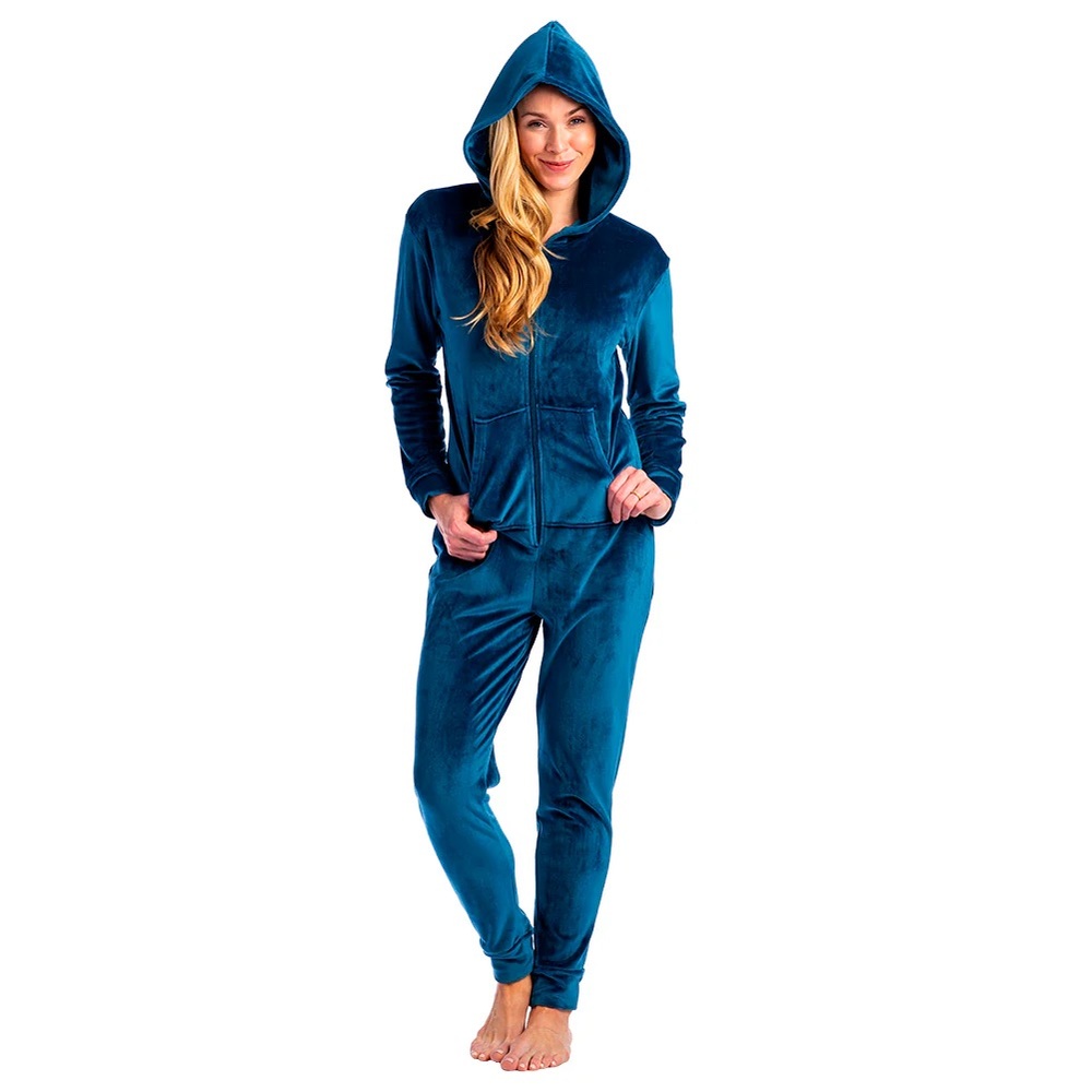 SOFTIES by Paddi Murphy Snuggle Velour Jumpsuit
